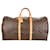 Louis Vuitton Canvas Monogram Keepall 60 Brown Leather  ref.1269817