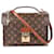 Louis Vuitton Canvas Monogram Monceau Handbag Brown Cloth  ref.1269819