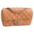 Timeless Chanel Mini rettangolare Rosa Arancione Pelle verniciata  ref.1269841