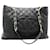 Chanel Schwarze Farbe 2004 GST-Tasche aus Kaviarleder  ref.1269893