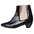 Céline Black leather ankle boots - size EU 38  ref.1269907