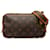Louis Vuitton Brown Monogram Pochette Marly Bandouliere Cloth  ref.1269954