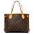 Louis Vuitton Brown Monogram Neverfull PM Leather Cloth  ref.1269966
