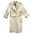 Burberry Vintage Mantel Größe 40 Beige Baumwolle  ref.1270020