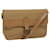 Christian Dior Trotter Canvas Shoulder Bag Beige Auth 66639  ref.1270041