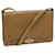 Christian Dior Shoulder Bag Leather Beige Auth th4586  ref.1270053