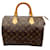 Louis Vuitton Speedy 25 Brown Cloth  ref.1270213