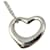 Tiffany & Co Open Heart Silvery Silver  ref.1270335