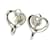 Tiffany & Co Open Heart Silvery Silver  ref.1270496