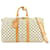 Louis Vuitton Keepall 45 Blanco Lienzo  ref.1270531