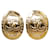 Chanel Logo CC Dourado  ref.1270580