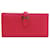 Hermès Béarn Red Leather  ref.1270694