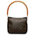 Louis Vuitton Looping MM Brown Cloth  ref.1270769