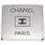 Chanel COCO Mark Silvery Metal  ref.1270939