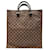 Louis Vuitton Sac plat Brown Cloth  ref.1270975