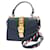 Gucci Sylvie Navy blue Leather  ref.1271366