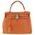 Hermès Hermes Kelly 28 Orange Leder  ref.1271384