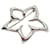 Tiffany & Co Star Silvery Silver  ref.1271400