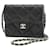 Chanel Matelassé Black Leather  ref.1271645