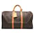 Louis Vuitton Keepall 50 Brown Cloth  ref.1271657