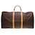 Louis Vuitton Keepall 60 Marrone Tela  ref.1271891