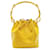 Noe Louis Vuitton Petit Noé Yellow Leather  ref.1271933