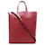 Céline Vertical Cabas Dark red Leather  ref.1272099