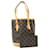 Louis Vuitton Bucket Marrone Tela  ref.1272116