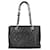 Chanel GST (großartige Einkaufstasche) Schwarz Leder  ref.1272153