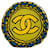Chanel COCO Mark Amarillo Plástico  ref.1272168
