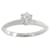 Tiffany & Co Solitaire Silvery Platinum  ref.1272176