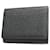 Louis Vuitton Enveloppe Carte de visite Black Leather  ref.1272206