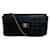 Chanel Chocolate bar Black Leather  ref.1272214