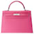 Hermès Hermes Kelly 32 Pink Leder  ref.1272244