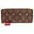 Louis Vuitton Zippy Wallet Brown Cloth  ref.1272318