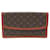 Louis Vuitton Pochette Dame Brown Cloth  ref.1272420