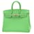 Hermès Birkin 25 Green Leather  ref.1272461