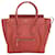 Céline Luggage Red Leather  ref.1272609