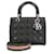 Dior Lady Dior Black Leather  ref.1272790
