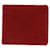 Louis Vuitton Porte monnaie boîte Rot Leder  ref.1272995