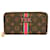 Louis Vuitton Zippy Wallet Brown Cloth  ref.1273160