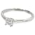 Tiffany & Co Solitaire Silvery Platinum  ref.1273332