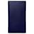 Hermès Béarn Navy blue Leather  ref.1273364