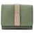Loewe Trifold Green Leather  ref.1273490