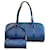 Louis Vuitton Soufflot Azul Couro  ref.1273690
