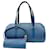 Louis Vuitton Soufflot Blau Leder  ref.1273781