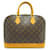 Louis Vuitton Alma Brown Cloth  ref.1274165