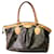 Louis Vuitton Palermo Brown Cloth  ref.1274239