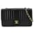 Chanel Flap Bag Negro Cuero  ref.1274251