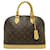 Louis Vuitton Alma Brown Cloth  ref.1274272